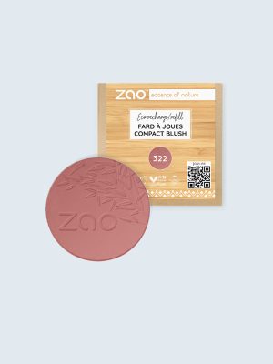 ZAO, Bio Compact Blush, Nachfüllpackung, 9 g