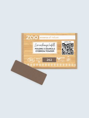 ZAO, Bio-Augenbrauenpuder, Nachfüllpackung, 1,3 g