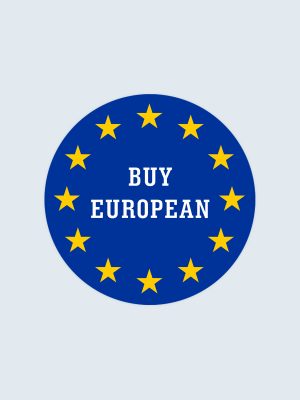 Buy European, Autoaufkleber, Autoaufkleber, Bumper Sticker