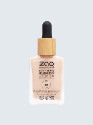 ZAO, Ökologische Second Skin Tinted Serum Foundation