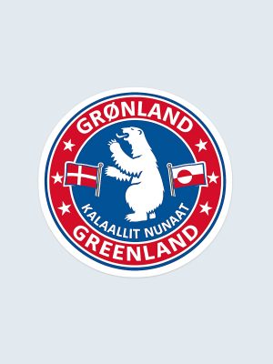 Grönland, Kalaallit Nunaat, Autoaufkleber, Bumper Sticker